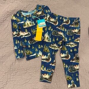 Posh Peanut Asher Long Sleeve Set 2T NWT